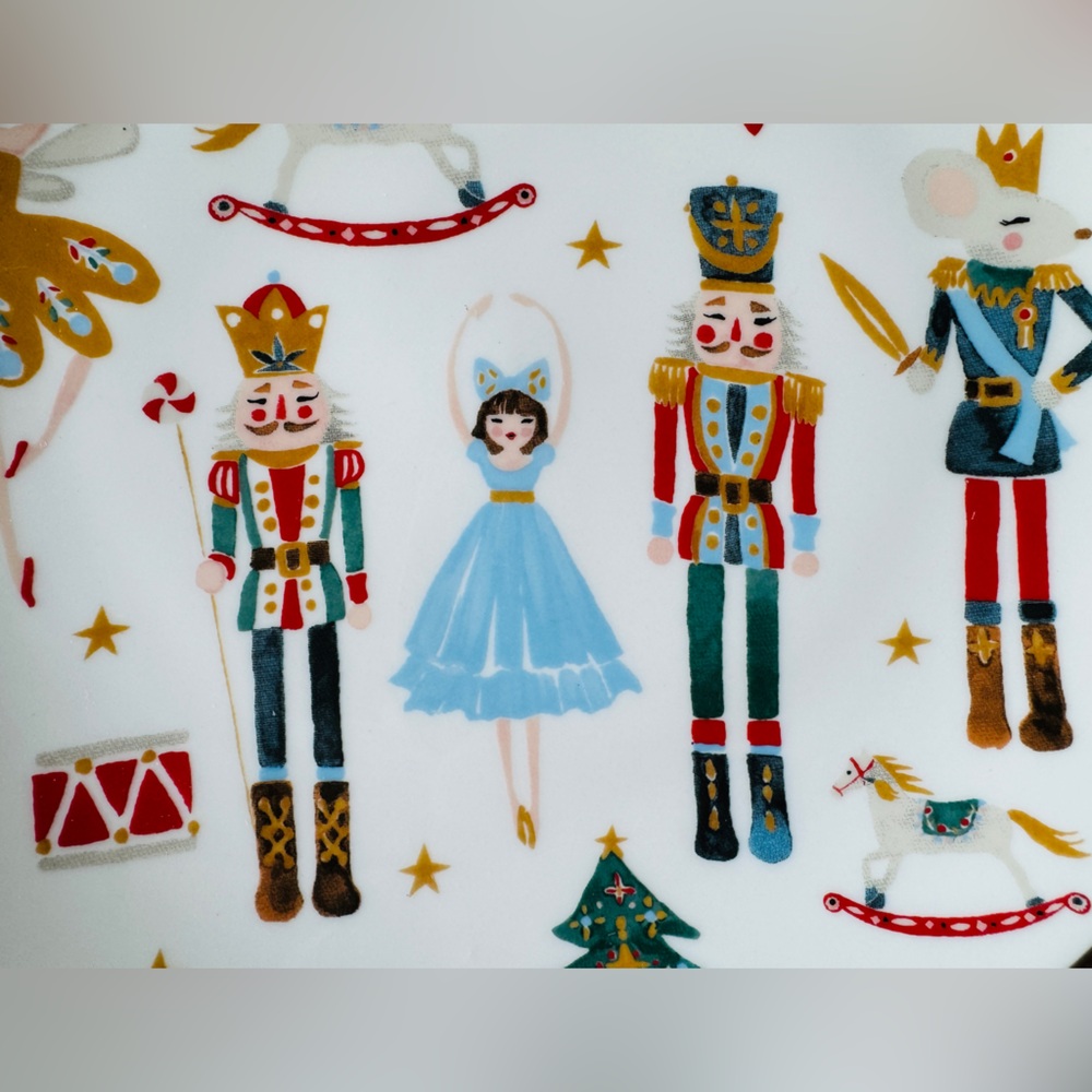 Christmas Nutcracker Salad Plates Set of 2 - Picture 3 of 5